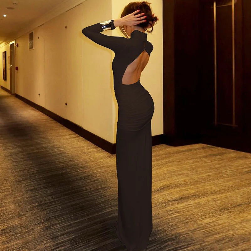 שמלת מקסי ארוכה דגם לילך