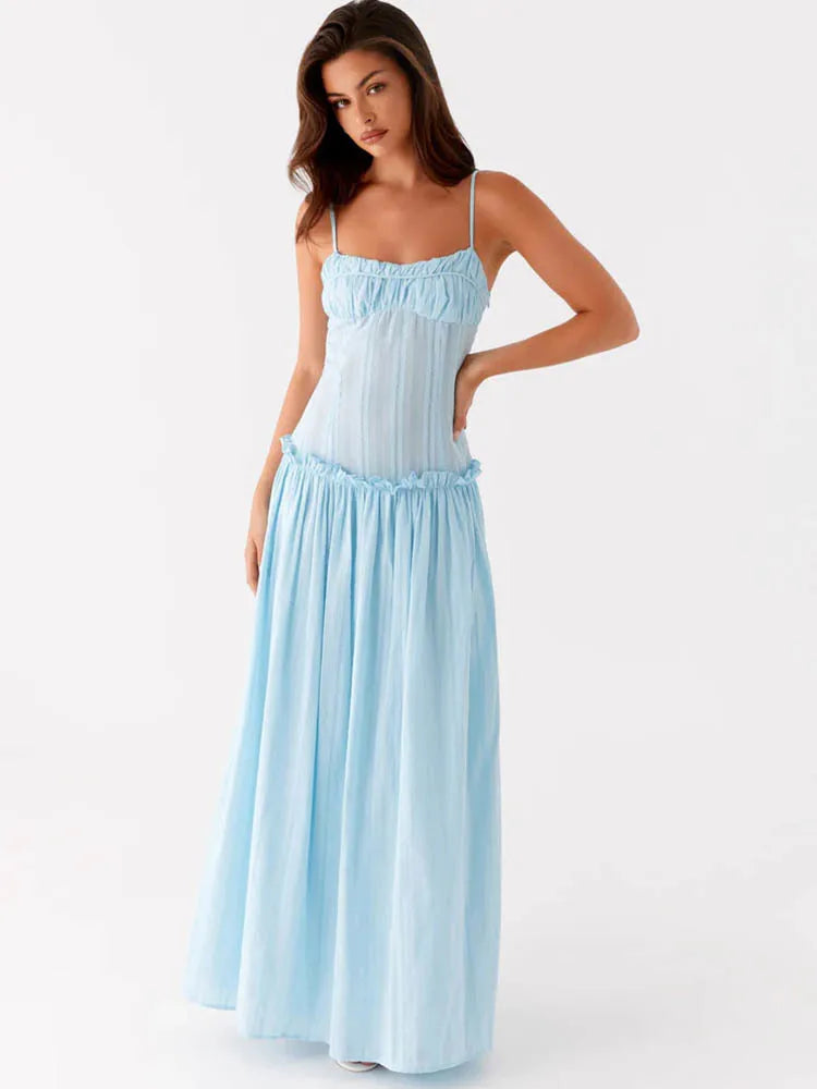 שמלת מקסי אלגנטית דגם- שוהם