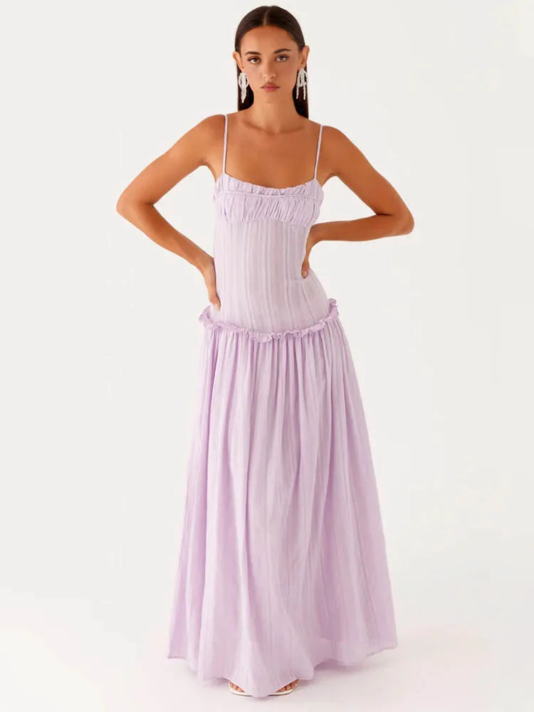 שמלת מקסי אלגנטית דגם- שוהם