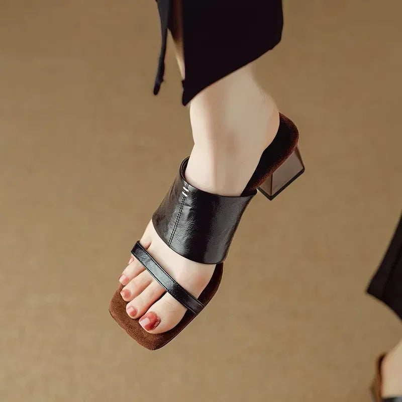 נעלי עקב דגם- קלייר