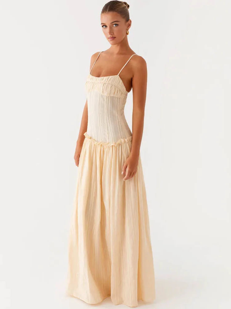 שמלת מקסי אלגנטית דגם- שוהם