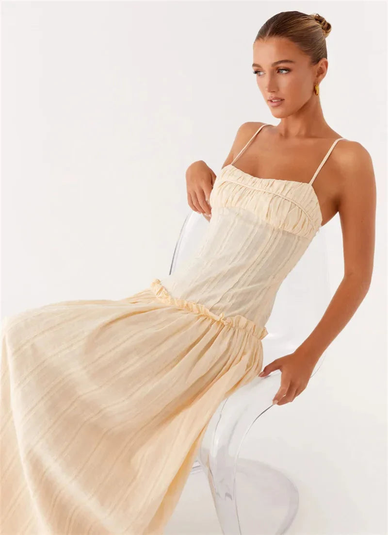 שמלת מקסי אלגנטית דגם- שוהם