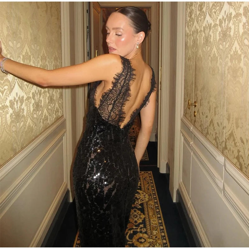 שמלת מקסי אוורירית דגם קלואי