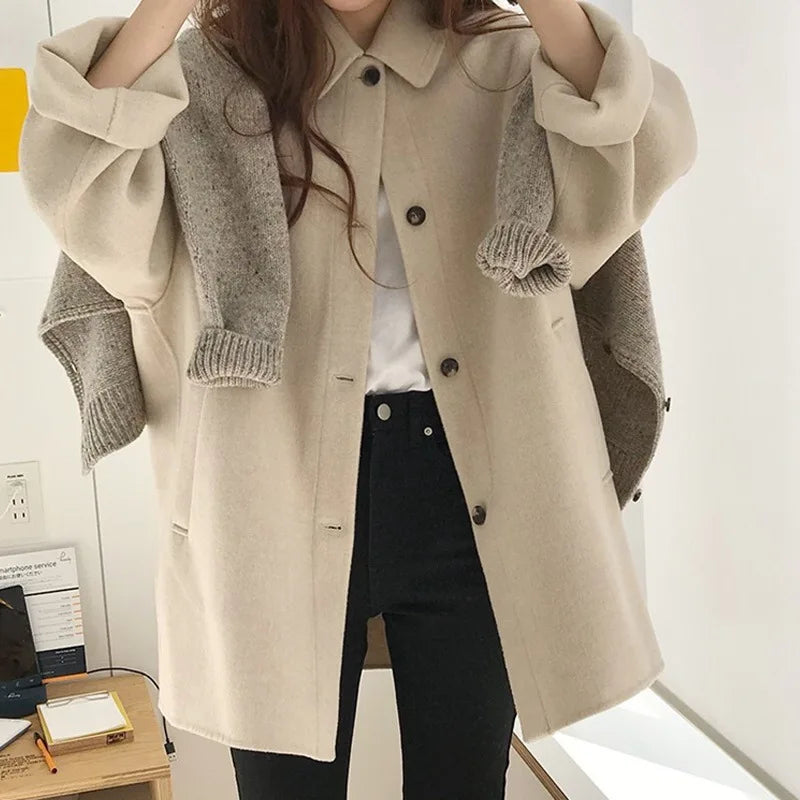 מעיל צמר דגם הדס