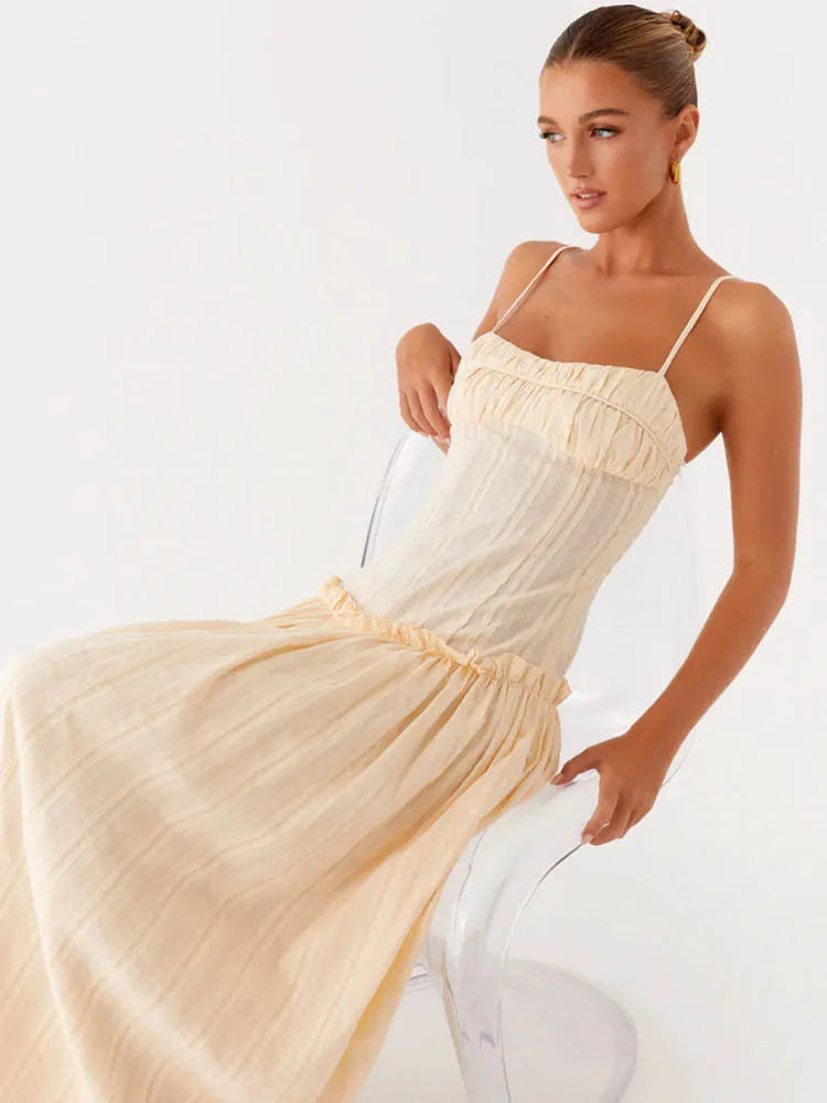 שמלת מקסי אלגנטית דגם- שוהם