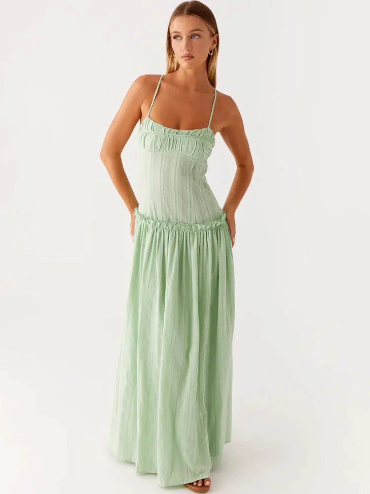 שמלת מקסי אלגנטית דגם- שוהם