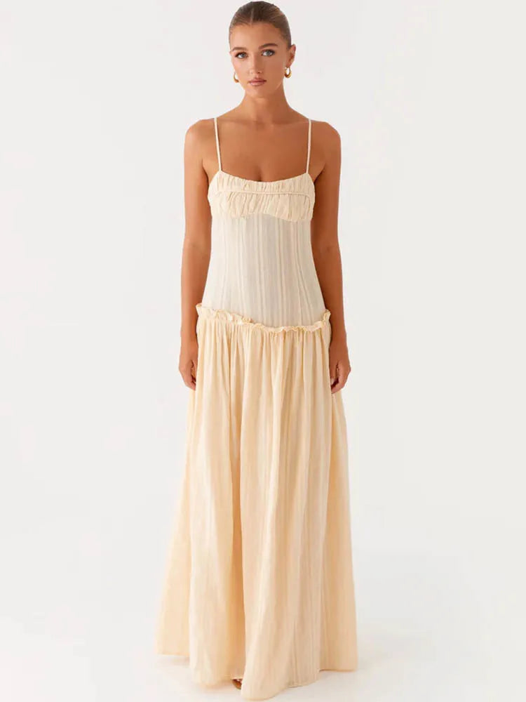 שמלת מקסי אלגנטית דגם- שוהם