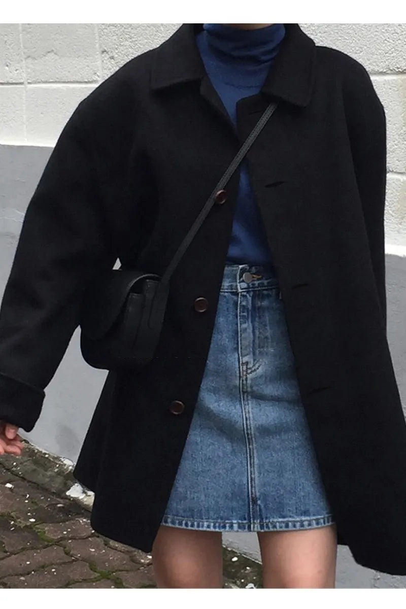 מעיל צמר דגם הדס