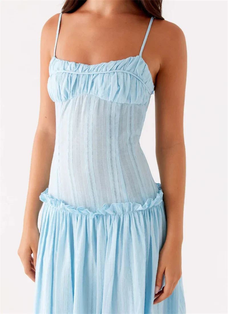 שמלת מקסי אלגנטית דגם- שוהם