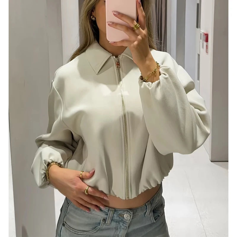 ג'קט קצר רוכסן גבריאלה