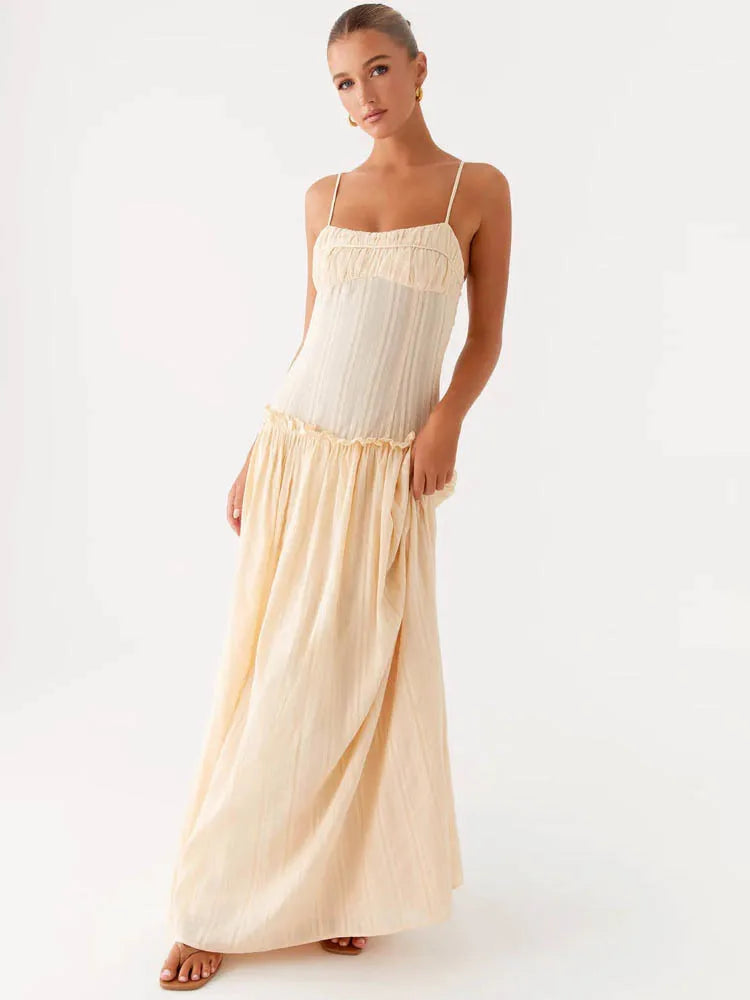 שמלת מקסי אלגנטית דגם- שוהם