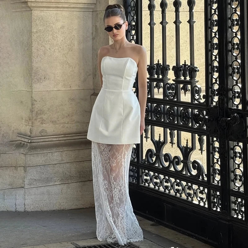 סט תחרה אלגנטית דגם זיו