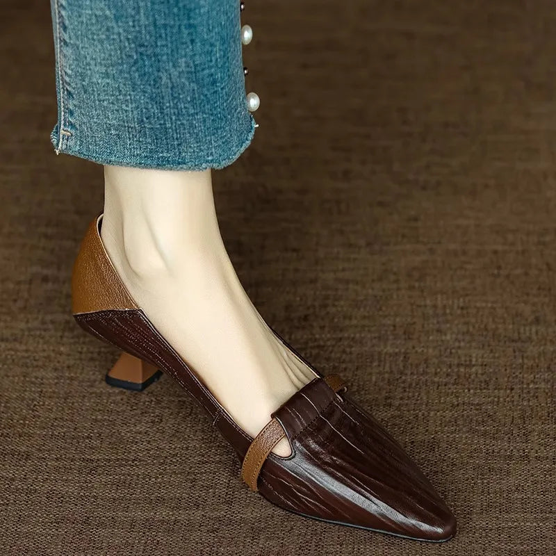 עקב עור מוברש- אופק