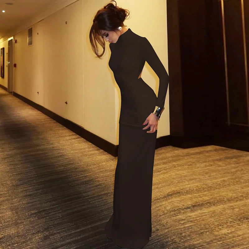 שמלת מקסי ארוכה דגם לילך